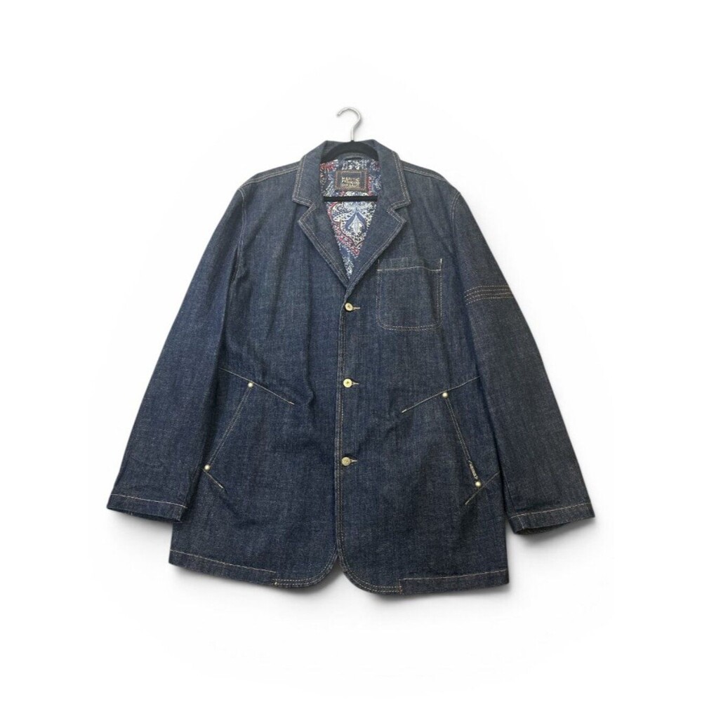 VTG Marithe Francois Girbaud Denim Jacket Size XXXL Cotton Oversized 90s NWT